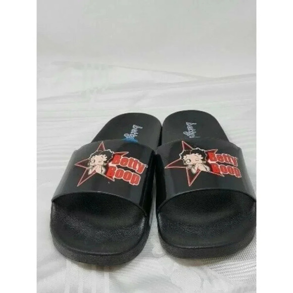 Betty Boop ladies Sandal Slides  size 10 - Picture 3 of 6